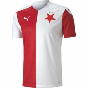 Puma SK SLAVIA SHIRT PROMO červená 2XL - Pánsky futbalový dres
