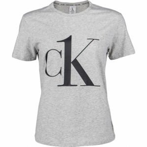 Calvin Klein S/S CREW NECK sivá L - Dámske tričko