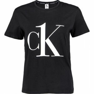 Calvin Klein S/S CREW NECK čierna M - Dámske tričko