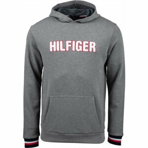 Tommy Hilfiger OH HOODIE LS HWK Pánska mikina, sivá, veľkosť L