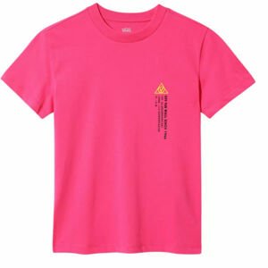 Vans WM 66 SUPPLY BF CREW ružová M - Dámske tričko
