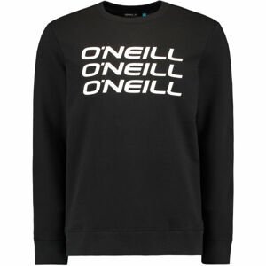 O'Neill TRIPLE STACK CREW SWEATSHIRT Pánska mikina, čierna, veľkosť S