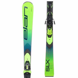 Elan SLX FUSION X + EMX 12 zelená 160 - Unisex zjazdové lyže