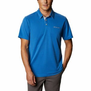 Columbia NELSON POINT POLO Pánske polo tričko, modrá, veľkosť XXL