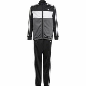 adidas YB TS TIBERIO Chlapčenská  športová súprava, čierna, veľkosť 152