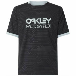 Oakley PIPELINE TRAIL TEE Cyklistický dres, čierna, veľkosť