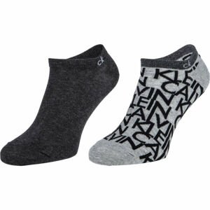 Calvin Klein MEN LINER 2P CALVIN KLEIN DEANGELO Pánske ponožky, čierna, veľkosť 39/42