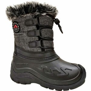 Crossroad CLOUD čierna 29 - Detská zimná obuv