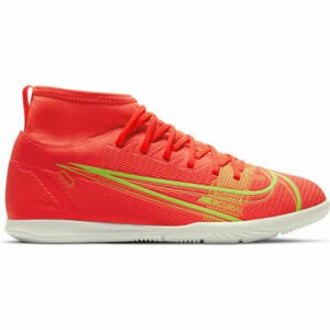 Nike JR MERCURIAL SUPERFLY 8 CLUB IC červená 2Y - Detská halová obuv