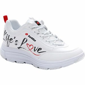 Lotto LOVE RIDE PRIME III PRT 1 W biela 9.5 - Dámska obuv na voľný čas
