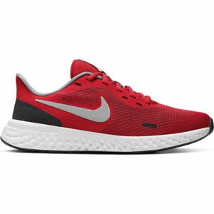 Nike REVOLUTION 5 GS Detská bežecká obuv, červená, veľkosť 36.5