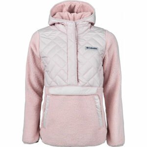 Columbia SWEET VIEW FLEECE HOODED PULLOVER Dámska mikina, ružová, veľkosť L