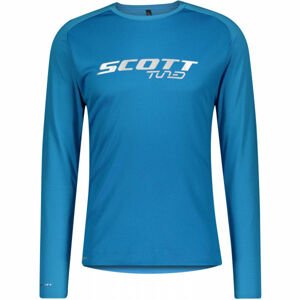 Scott TRAIL TUNED modrá L - Trailové  cyklistické tričko