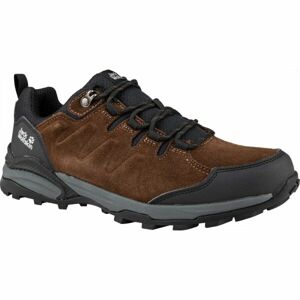 Jack Wolfskin MTN GOAT LOW M Pánska outdoorová obuv, hnedá, veľkosť 42