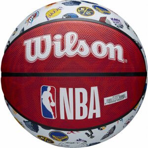 Wilson NBA ALL TEAM BALL Basketbalová lopta, červená, veľkosť 7