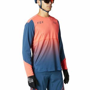 Fox FLEXAIR modrá XL - Pánsky cyklistický dres