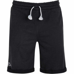 Kappa LOGO CIMON Pánske šortky, čierna, veľkosť XL