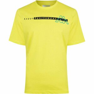 Kappa LOGO CHARTEL Pánske tričko, svetlo zelená, veľkosť M