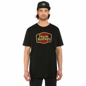 Horsefeathers CORNICK T-SHIRT čierna S - Pánske tričko