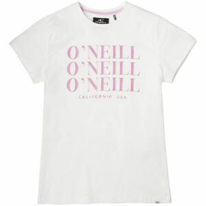 O'Neill LG ALL YEAR SS T-SHIRT Dievčenské tričko, biela, veľkosť 140