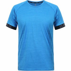 Rukka RUKKA MELLI Pánske funkčné tričko, modrá,čierna, veľkosť