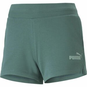Puma ESS 4 SWEAT SHORTS zelená L - Dámske šortky