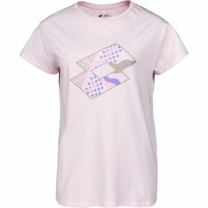 Lotto TEE LOSANGA W JS ružová L - Dámske tričko