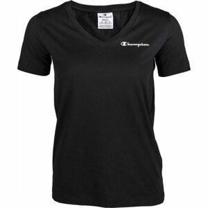 Champion V-NECK T-SHIRT čierna S - Dámske tričko