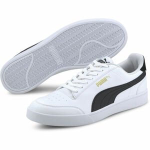 Puma SHUFFLE biela 10.5 - Pánska voľnočasová obuv