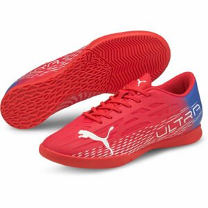 Puma ULTRA 4.3 IT Pánska halová obuv, červená, veľkosť 40.5