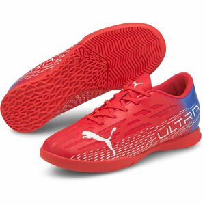 Puma ULTRA 4.3 IT JR Detská halová obuv, červená, veľkosť 29