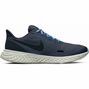 Nike REVOLUTION 5 Pánska bežecká obuv, tmavo modrá, veľkosť 44