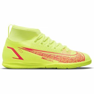 Nike JR MERCURIAL SUPERFLY 8 CLUB IC žltá 4.5Y - Detská halová obuv