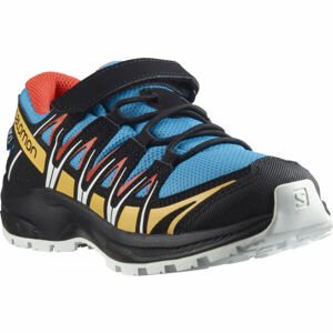Salomon XA PRO 3D CSWP K Juniorská outdoorová obuv, modrá, veľkosť 30