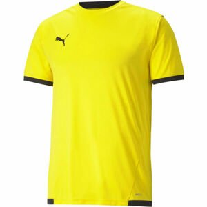 Puma TEAM LIGA JERSEY Pánske futbalové tričko, žltá, veľkosť XL