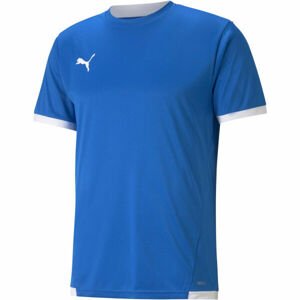Puma TEAM LIGA JERSEY Pánske futbalové tričko, modrá, veľkosť L