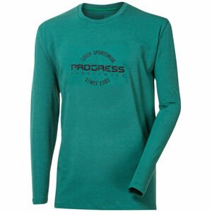 Progress OS VANDAL STAMP Pánske tričko s potlačou, zelená, veľkosť M