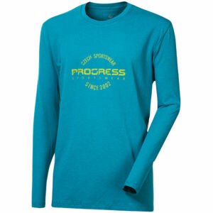 Progress OS VANDAL STAMP Pánske tričko s potlačou, modrá, veľkosť XL