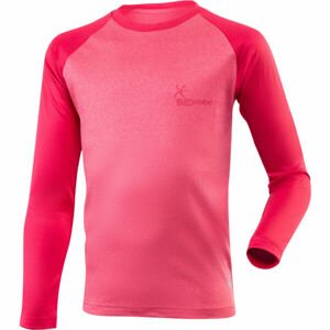 Klimatex SALMA ružová 110 - Detské outdoorové tričko