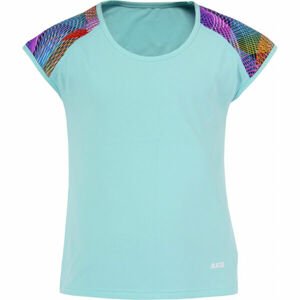Axis FITNESS T-SHIRT GIRL Dievčenské fitness tričko, modrá, veľkosť 140