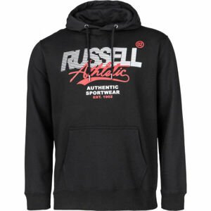 Russell Athletic PULLOVER HOODY čierna 2XL - Pánska mikina
