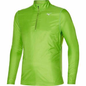 Mizuno HYBRID LS HZ svetlo zelená XL - Pánske funkčné tričko s dlhým rukávom
