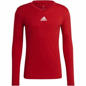 adidas TEAM BASE TEE Pánske futbalové tričko, červená, veľkosť XXL