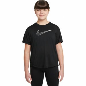 Nike DF ONE SS TOP GX G čierna S - Dievčenské tričko