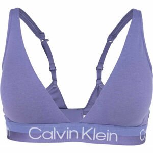 Calvin Klein LGHT LINED TRIANGLE modrá XS - Dámska podprsenka