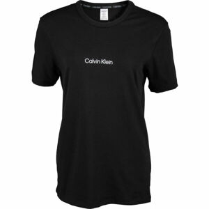 Calvin Klein S/S CREW NECK Dámske tričko, čierna, veľkosť XS