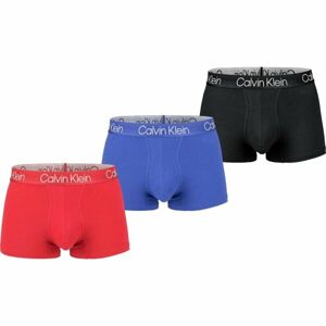 Calvin Klein TRUNK 3PK Pánske boxerky, červená, veľkosť M