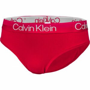 Calvin Klein HIGH LEG BRAZILIAN červená L - Dámske nohavičky