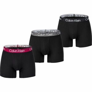 Calvin Klein BOXER BRIEF 3PK čierna M - Pánske boxerky