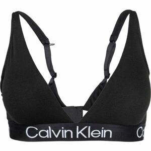 Calvin Klein LGHT LINED TRIANGLE Dámska podprsenka, čierna, veľkosť L